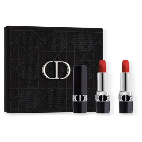 dior rouge dior coffret|coffret cadeau dior.